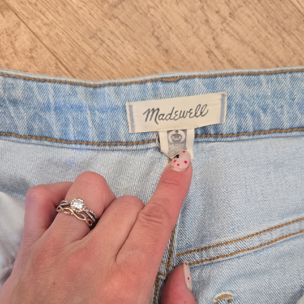 Madewell Women's Denim Jeans in Light Blue